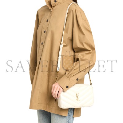 YSL LOULOU CAMERA BAG IN MATELASSÉ LAMBSKIN 869468 (23*14*6cm)